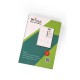 Easy Ship Label Sticky Labels - Pack of 100 Sheets (A4 Size) (Carton Pack with Instructions on The Back)