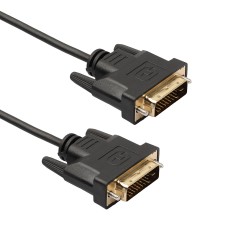 Q3 DVI 24+1 Male to DVI Male Cable 1.5 MTR