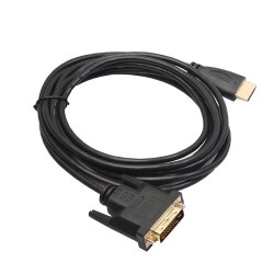Q3 DVI Male to HDMI Male Cable - 1.5 Meters