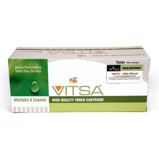 CF380A Black Toner Cartridge – Compatible For HP Color LaserJet Pro M476nw M476dw M476dn
