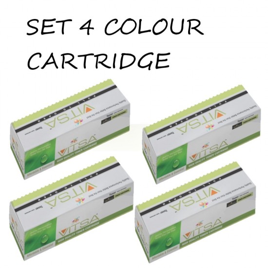 COMPATIBLE VITSA TN-221 SET OF 4 COLOR TONER CARTRIDGE  FOR BROTHER HL-3140 / 3140CW / 3170 / 3170CDW / MFC-9130 / 9130CW / 9330 / 9330CDW / M9340 / 9340CDW