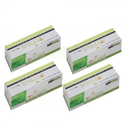 VITSA 215A / W2310A/ W2311A/ W2312A/ W2313A Compatible Toner Cartridge for HP Color Laserjet Pro MFP M182nw, M183fw, M155, M183, M182, Printer (215A Black, Cyan, Magenta, Yellow)