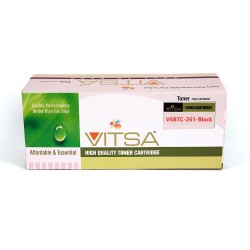 BROTHER TN 261 BLACK TONER CARTRIDGE COMPATIBLE FOR BROTHER HL-3140CW, HL-3150CDN, HL-3150CDW and HL-3170CDW, MFC Series: MFC-9130CW, MFC-9140CDN, MFC-9330CDW and MFC-9340CDW LASER PRINTER