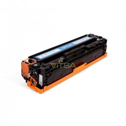 VITSA 125A  / CB541A CYAN  TONER CARTRIDGE COMPATIBLE FOR  HP LASERJET COLOR CP1215  /  CP1515N  /  CM1312 MFP  /  CM1312NFI  /  CP1518NI  /  CM1312N  /  CP1217  /  CP1510  /  CP1514N  /  CP1518NI PRINTER ( CB 540 )