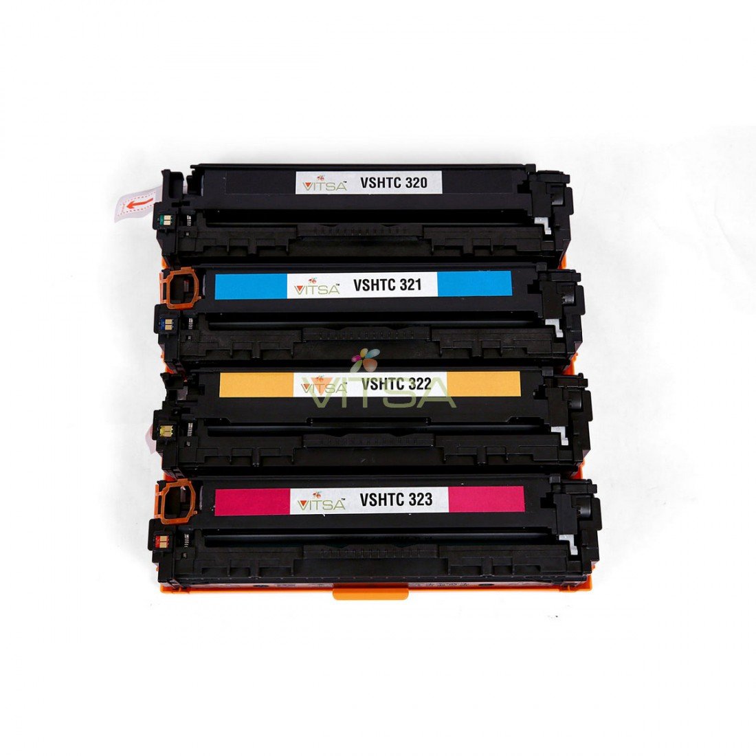 Kit Cartucce Toner 128A Per HP LaserJet CM1415 E CP1525 – Nero + Colori, Compatibili
