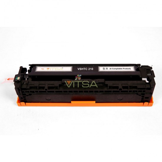 VITSA 131A  / CF210A  BLACK TONER CARTRIDGE COMPATIBLE FOR  HP LASERJET PRO  200 COLOR M251  /    M251NW  /    MFP M276   /    MFP M276NW PRINTER