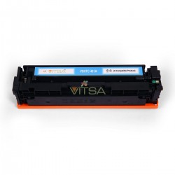 VITSA 201A / 201X / CF401 CYAN TONER CARTRIDGE COMPATIBLE FOR  HP COLOR LASERJET PRO M252DW  /  PRO MFP M277DW /  PRO MFP M277N PRINTER ( CF 400A)