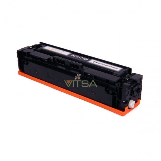 VITSA 202A / CF500A  BLACK TONER CARTRIDGE COMPATIBLE FOR  HP COLOR  PRO M254  /  PRO MFP M280 PRINTER