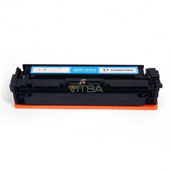 VITSA 204A / CF511A TONER CARTRIDGE COMPATIBLE FOR HP COLOR PRO M154 / PRO M154NW / PRO M180 / PRO M181FW PRINTER ( CF 510A )