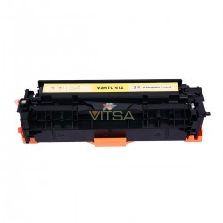 VITSA 305A / CE412A TONER CARTRIDGE COMPATIBLE FOR HP COLOR JET PRO M351A / PRO MFP M375NW / PRO M451DN / PRO M451DW / PRO M451NW / PRO M475 / PRO M475DN / PRO M475DW PRINTER ( CE 410A )