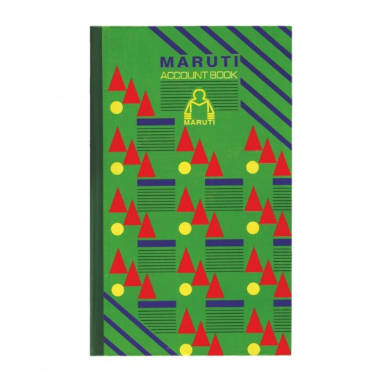 Maruti Account book Maplitho Cut Bound / Register Hard Bound