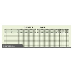 Maruti Ledger Muster Roll Account Book  / Register hard bound