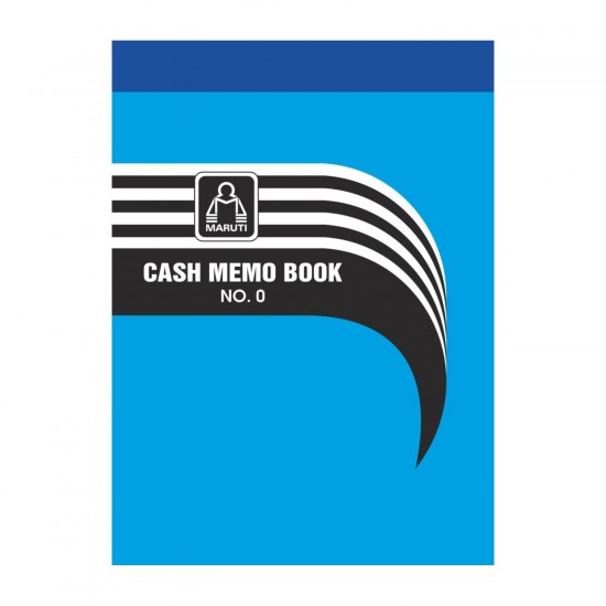 Maruti Cash / Credit Memo Book No. 0 , Size 140mm X 110mm (100 + 100 = 200 Sheets) , with Free Carbon Inside (Min. Order 10Pics.)