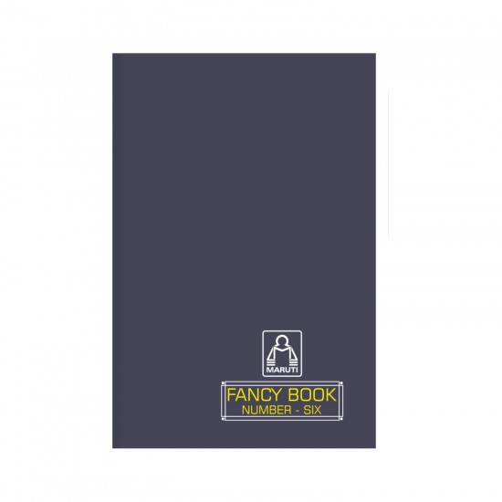 Maruti Fancy Memo Book With P.V.C Cover Size 140mm X 215mm No.6
