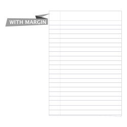 Maruti Double Fullscape Deluxe Ruled Paper with Margin (240 Sheet) Size 320mm X 410mm