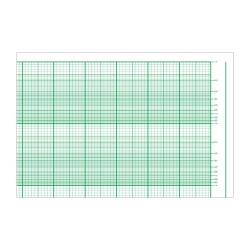 Maruti 1/4 Semi Log Graph Paper (100 Sheet) A4 Size 220mm X 285mm