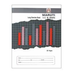 Maruti 1/4 C.M. Graph Book M.S. Size 280mm X 220mm A4