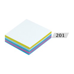 Maruti Rainbow Table Pad Plain No.201 Colour Size (90mm x 90mm) 500 pages (250 leaves)