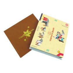 Maruti Visitor Book Small Hard Bound Size 180mm X 210mm 120 Pages