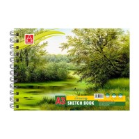 Maruti A4 Drawing Sketch Book Wiro Binding Size 297mm X 210mm 100 Pages