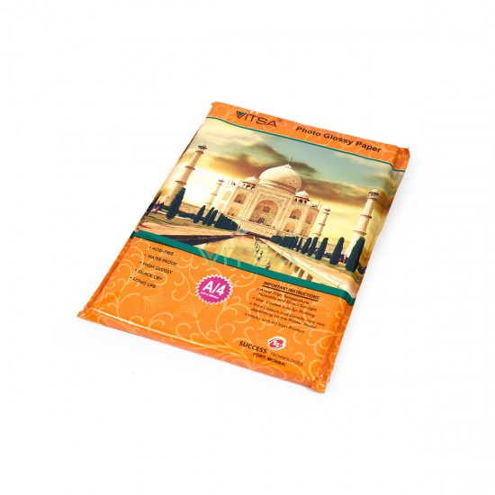 A4 High Glossy Photo Paper 180 GSM Pack Of 20 Sheets