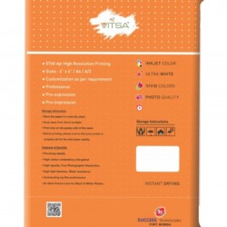  Vitsa A4 High Glossy Photo Paper 180 GSM Pack Of 50 Sheets