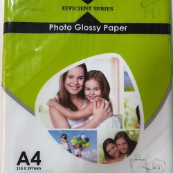 VITSA A4 EFFICIENT SERIES Glossy Photo Paper 180 GSM Pack 50 Sheets (PACK OF 2)
