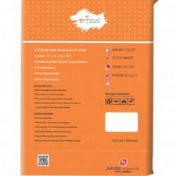 A4 High Glossy Photo Paper 130 GSM Pack Of 50 Sheets