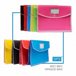 A/4 Size Button Bag Opaque Tybe