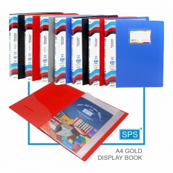 Pocket Display Book GOLD A4 Size 