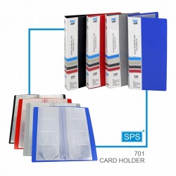 Business / Visiting Card Holder with 240 Cards Capacity in 4 up style 