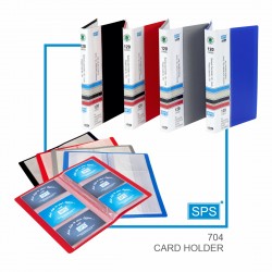Business / Visiting Card Holder with 120 Cards Capacity in 3 up style 