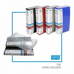 Business / Visiting Card Holder with 120 Cards Capacity in 3 up style With 2 In 1 Case