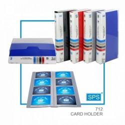 Business / Visiting Card Holder with 480 Cards Capacity in 4 up style With Case