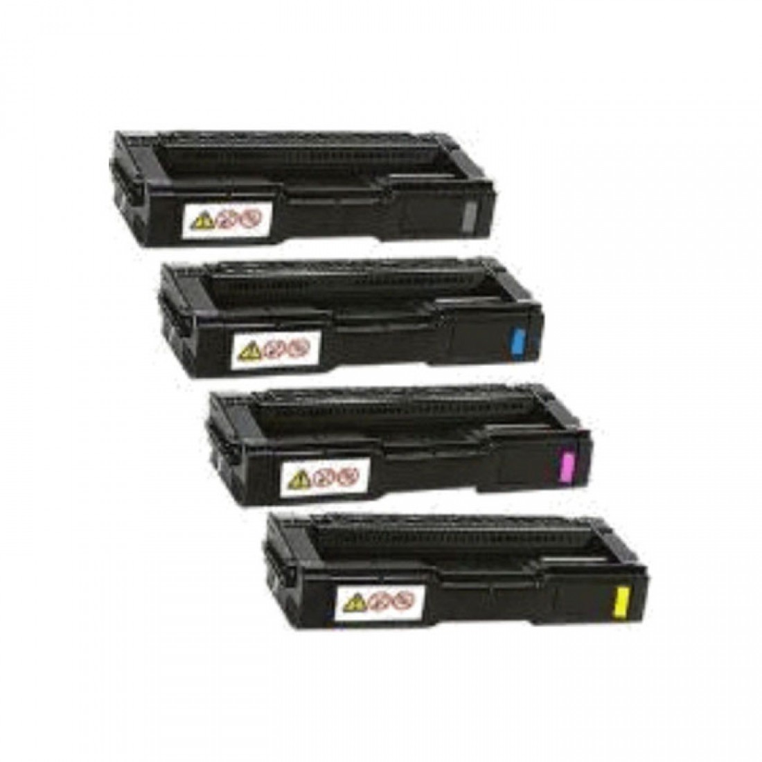 RICOH SP C250 SET OF 4 COLOUR TONER CARTRIDGE COMPATIBLE FOR RICOH SP